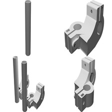 Camera Grip for DSLR Professional Photography Compatible with Development RIG