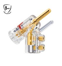 4 connettori a banana WBT-0610 Cu nextgen WBT-PlasmaProtect™ placcati oro + TORX