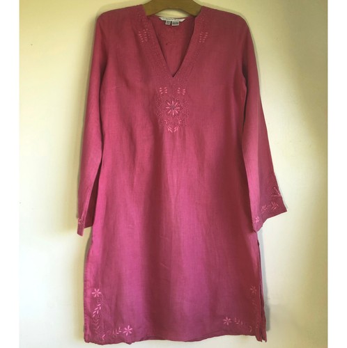 Abito tunica boho caftano - , lino