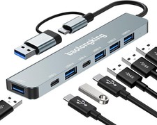 Adattatore Hub 7 in 1, hub USB