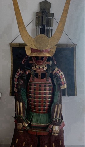 Yoroi red hikone armor - yoroi,