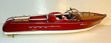 Riva Aquarama 21" modellino in legno barca classico italiano runabout espositore con dettagli