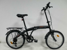BICI BICICLETTA FOLDING PIEGHIEVOLE 20" NERO ACCIAIO SHIMANO REVO V-BRAKE UNISEX