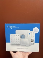 Nuovo Ring Alarm Kit 8 Pezzi Sistema di Sicurezza Domestica 2a Generazione - Bianco