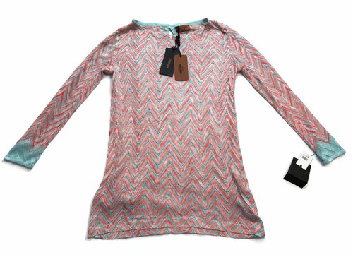 Tunica missoni mare - tunica, rosa
