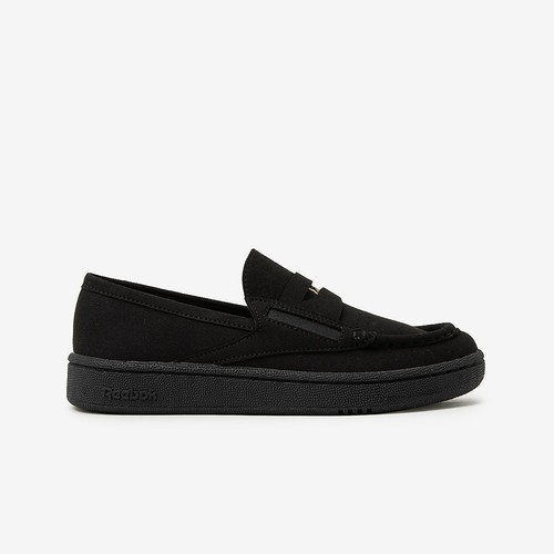 Mocassino reebok club nero - reebok,