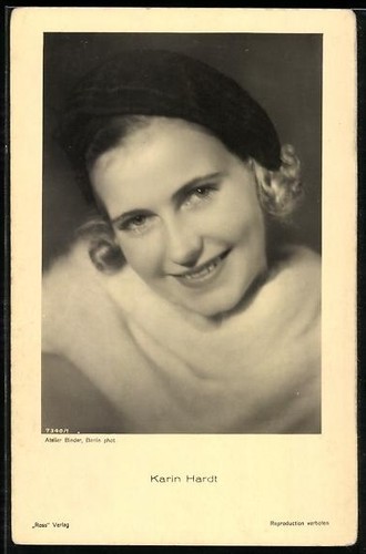 Attrice karin hardt con - attrice,