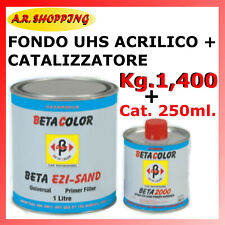 FONDO UHS BIANCO ACRILICO RIEMPITIVO PER CARROZZERIA BICOMPONENTE ANTIRUGGINE