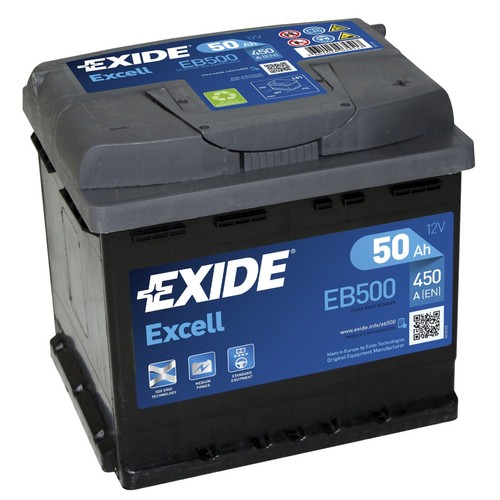 Batteria auto exide excell - batteria,