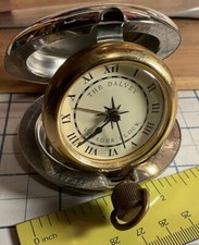 Vintage Dalvey Scotland Voyager Travel Clock 1993 “Oryx” Branded