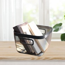 Cestino metallico leggero in