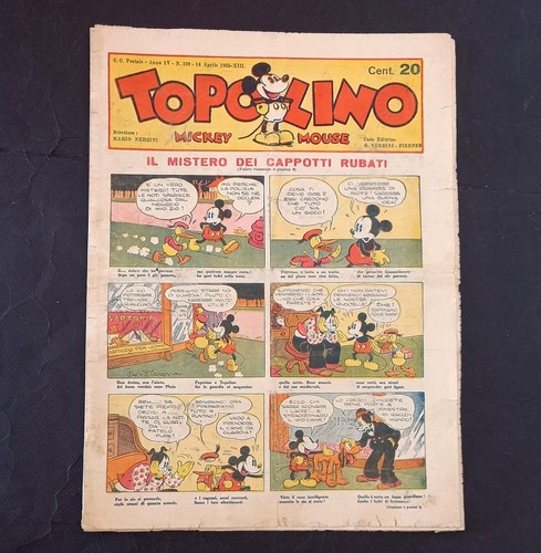 Topolino giornale 120 - topolino,