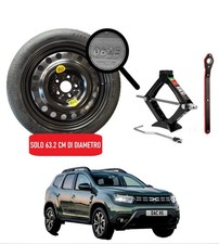 Ruotino Di Scorta 17" Per Dacia Duster con Cric 1.5t in omaggio dot 2025