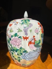Vaso cinese in ceramica con