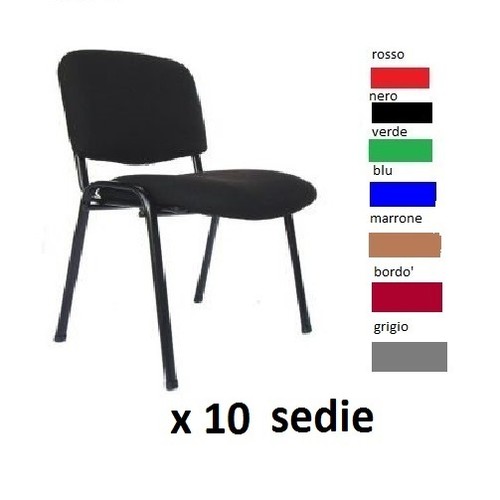 Sedie nero ufficio - sedie,
