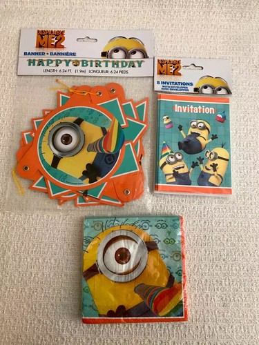 Despicable birthday lot - despicable,
