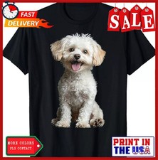 Maglietta maltipoo motivo cane - maglietta,