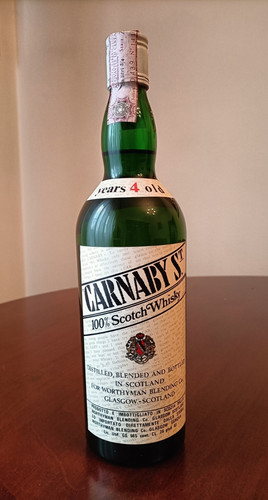 Carnaby scotch whisky - carnaby, st