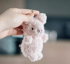 Peluche pendente maiale dai