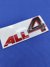 Logo Mini Cooper ALL4 rouge Countryman Paceman mini R60 R61 F60