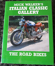 RL111] Libro foto ITALIAN CLASSIC GALLERY ROAD BIKES Walker 1991 Moto In inglese