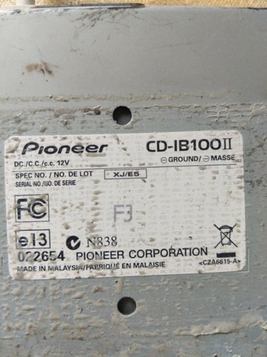 Pioneer ib100 - pioneer, cd-ib100