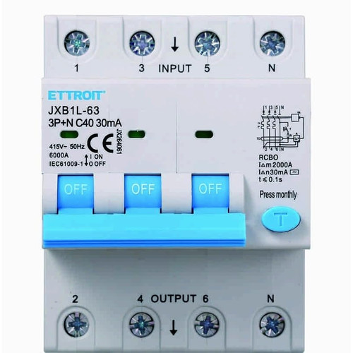 Interruttore magnetotermico - interruttore,