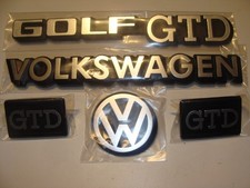 GOLF 2 EMBLEMI GTD GTI GT