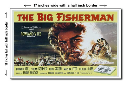 Poster grande pescatore 1959 - poster,