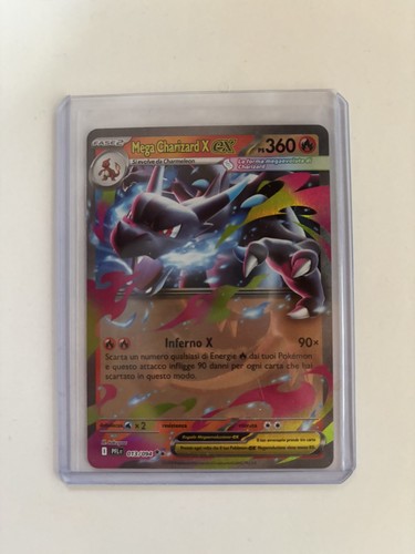 Pokemon card mega charizard - mega, x