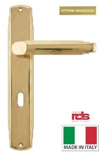 Coppia maniglie con placca - con, in