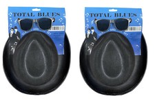 2 X Blues Brothers Cappello E