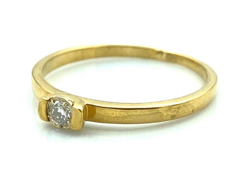 Magnifico anello solitario oro - magnifico,