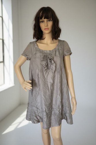 Abito zara grigio - zara, 100%