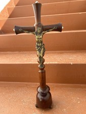 Crocifisso Antico In Legno