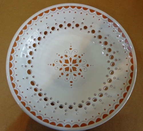 Centrotavola intagliato - intagliato, e