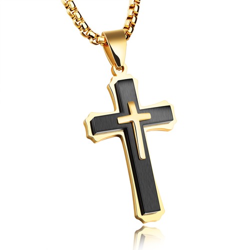 Collana uomo acciaio inox - collana,
