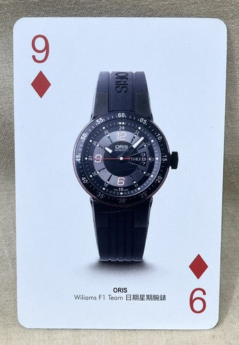 Oris williams team card - f1,