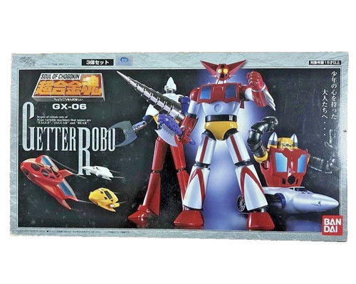 Soul chogokin 06 getter - chogokin,