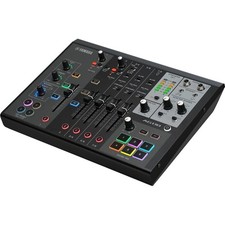 Yamaha AG08 B Nero 8ch Live Streaming Mixer Interfaccia Audio USB Nuovo