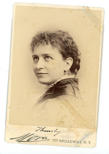 Vintage cabinet card - cabinet, emma