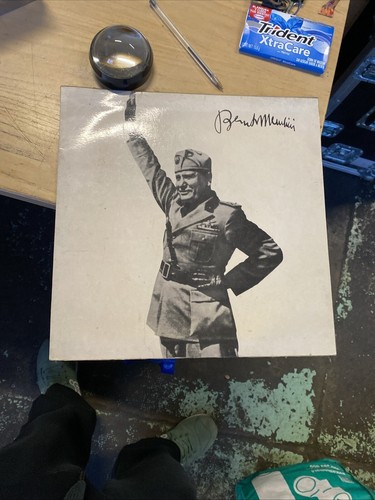Vinile mussolini dalla sua - dalla,
