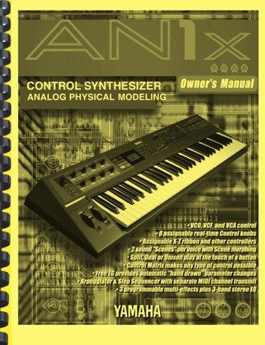 Yamaha an1x sintetizzatore - yamaha,