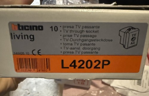 4pezzi bticino l4202p - 4pezzi-bticino,