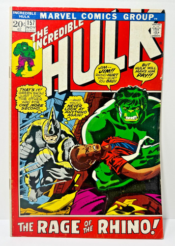 Incredibile hulk 157 - l'incredibile,
