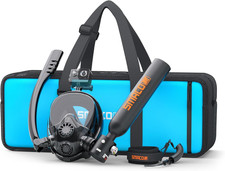 Mini Bombola Sub Con Maschera Subacquea,0.5L Bombola Subacquea Con Maschera Da S