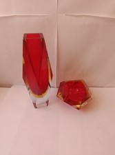 Vaso e posacenere VETRO DI