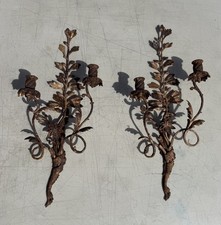 Coppia di applique antiche a
