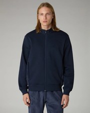 Felpa Australian uomo con cerniera giacca felpata tempo libero jacket casual