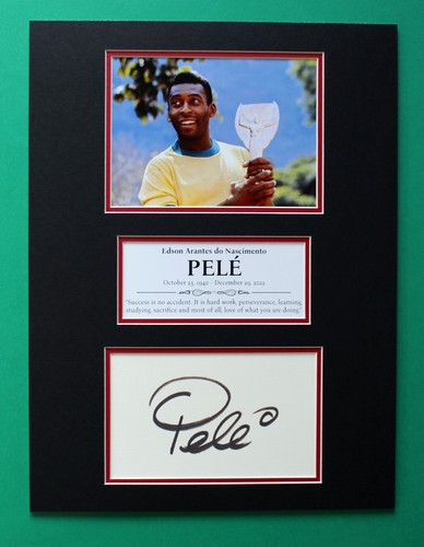 Pelé autograph art - art, **